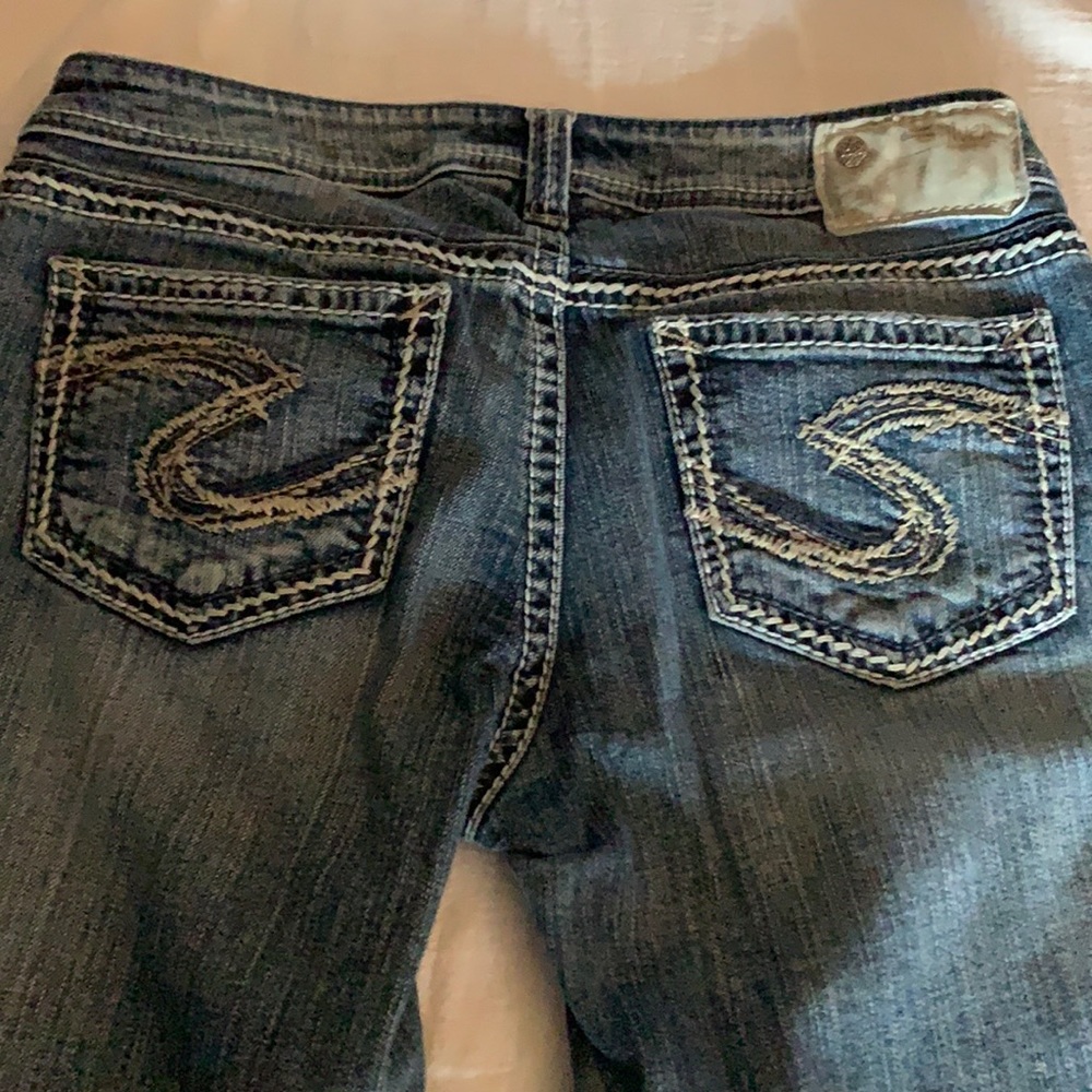 Silver jeans Aiko bootcut 29x33 in medium wash EUC
